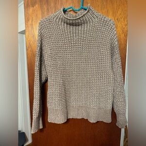 American Eagle Outfitters Taupe Cowl Neck Sweater